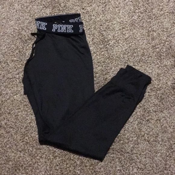 PINK Victoria's Secret Pants - Pink ultimate draw string leggings